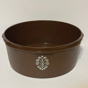 Tupperware Marrone E Bianco 1204-7 Senza Coperchio - Foto 1 di 3