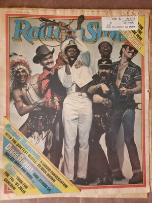 Rolling Stone Magazine-April 19 1979 #289-Village People George Harrison-Hair - Image 1 of 4