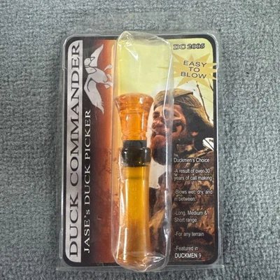 Vintage Duck Commander DC2005 Jase’s Duck Picker Polycarbonate Orange - Image 1 of 4
