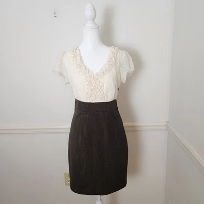 Y2K Charlotte Russe Dress Sz Small Juniors Career OfficeSiren WhimsiGoth Cottage - Image 1 of 4