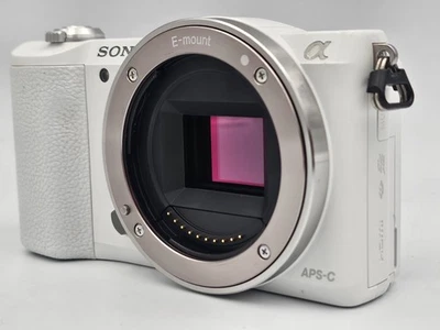 [US Duty Paid] Sony Alpha A5100 24.3MP Mirrorless Digital Camera BodyWhite JAPAN - Image 1 of 4
