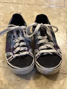 Monster Jam Grave Digger Jungen Größe 11 Schuhe Kinder Canvas Skater Turnschuhe - Bild 1 von 6