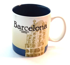Starbucks Barcelona Collector's Series 16oz Global Icon Coffee Mug Cup - Picture 1 of 5