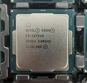 Intel Xeon E3-1275 V6 LGA1151 CPU Processor Quad-Core 3.8GHz SR32A 73W - Picture 1 of 1