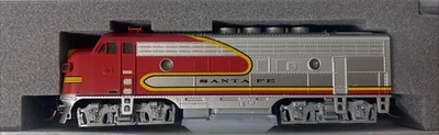N Scale Kato DCC Equipped F7 Santa Fe ATSF 21 Passenger Locomotive  - Image 1 of 3