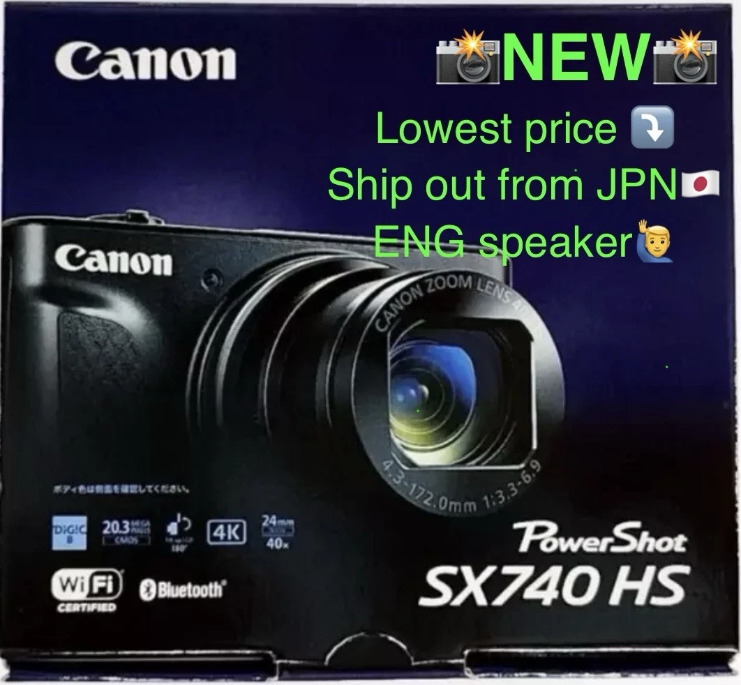 Canon PowerShot SX740 HS Digital Cameras for Sale - Shop New