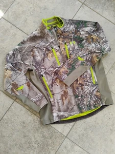Under Armour Cold Gear Scent Control Camo Jacket, Full Zip, Men's LG, - Picture 1 of 13