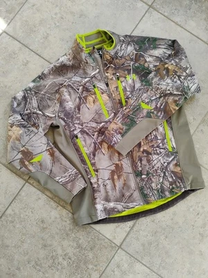Under Armour Cold Gear Scent Control Camo Jacket, Full Zip, Men's LG, - Image 1 of 4