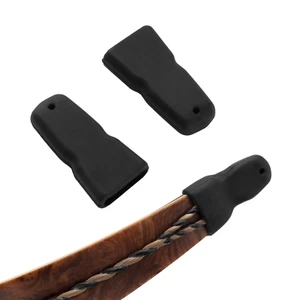 Recurve Bow Tip Protector Longbow Tip Guard Archery Silicon Hunting Accessories - Picture 1 of 10