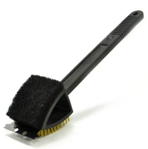 BBQ Buddy Long Grill Brush stainless steel strong essential for any bbq - Picture 1 of 1
