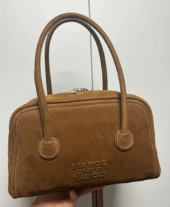 Marge Sherwood SOFT TOTE Bag Chestnut Nubuck Leather Shoulder Purse - Picture 1 of 1