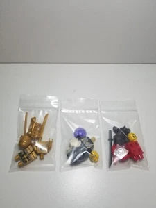 Lego Ninjago Kai, Neuro, and Gold Ninja **BRAND NEW** - Picture 1 of 8