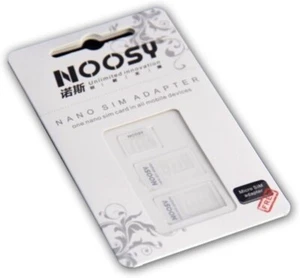 New SIM Card Adapter Kit w/ Standard Micro, Nano Card Adapters Universal Set#521 - Picture 1 of 2