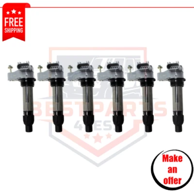 Ignition Coil - Coil-on-Plug for 07-12 Cadillac SRX 10-13 GMC Terrain - Set of 6 - Image 1 of 4
