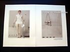 VALENTINO 4-Page PRINT AD Spring 2013 ESTHER HEESCH women's legs ankles feet
