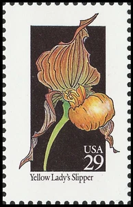 US #2673 MNH 1992 Wildflowers Yellow Lady's Slipper - Picture 1 of 1