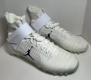Nike Jordan Alpha Menace Elite 2 weiße Fußballstollen Herren Gr. 14 CV1664-103 Neu - Bild 1 von 5