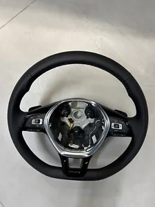 VW TIGUAN, TOURAN, T-ROC SPORT LENKRAD LEDER BEHEIZBAR 5TA419091AQ NEU ORIGINAL! - Picture 1 of 23
