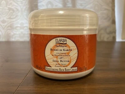 Увлажняющий насыщенный крем для тела с маслом ши Elariia с миндальным молоком — ЗАПЕЧАТАННЫЙ 13,4 унции - Изображение 1 из 4