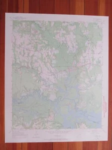 Corley Texas 1971 Original Vintage USGS Topo Karte - Bild 1 von 1