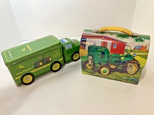 Lote de piezas y mini lonchera de camión de servicio con licencia oficial John Deere - Imagen 1 de 24
