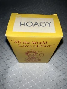 Mosser Glas Clown mit Luftballons '81 All the World Loves a Clown Hoagy NUR VERPACKUNG - Bild 1 von 7