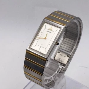 Vintage Seiko CREDOR 8420-6400 22K SGP Square Men's Quartz Watch from japan - Picture 1 of 8