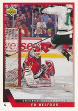 1993-94 Upper Deck #147 ED BELFOUR - Chicago Blackhawks