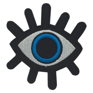 Insignia de parche bordado de mal de ojo para coser para ropa 6,5 X 7 CM - Imagen 1 de 1