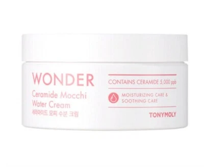 TONY MOLY Wonder Ceramide Mochi Moisture Cream 300ml/10.14oz Vegan New  Freegift - Image 1 of 3