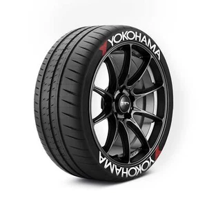 YOKOHAMA Tyre Stickers - High Quality Tyre Lettering | Made in the UK - Picture 1 of 1