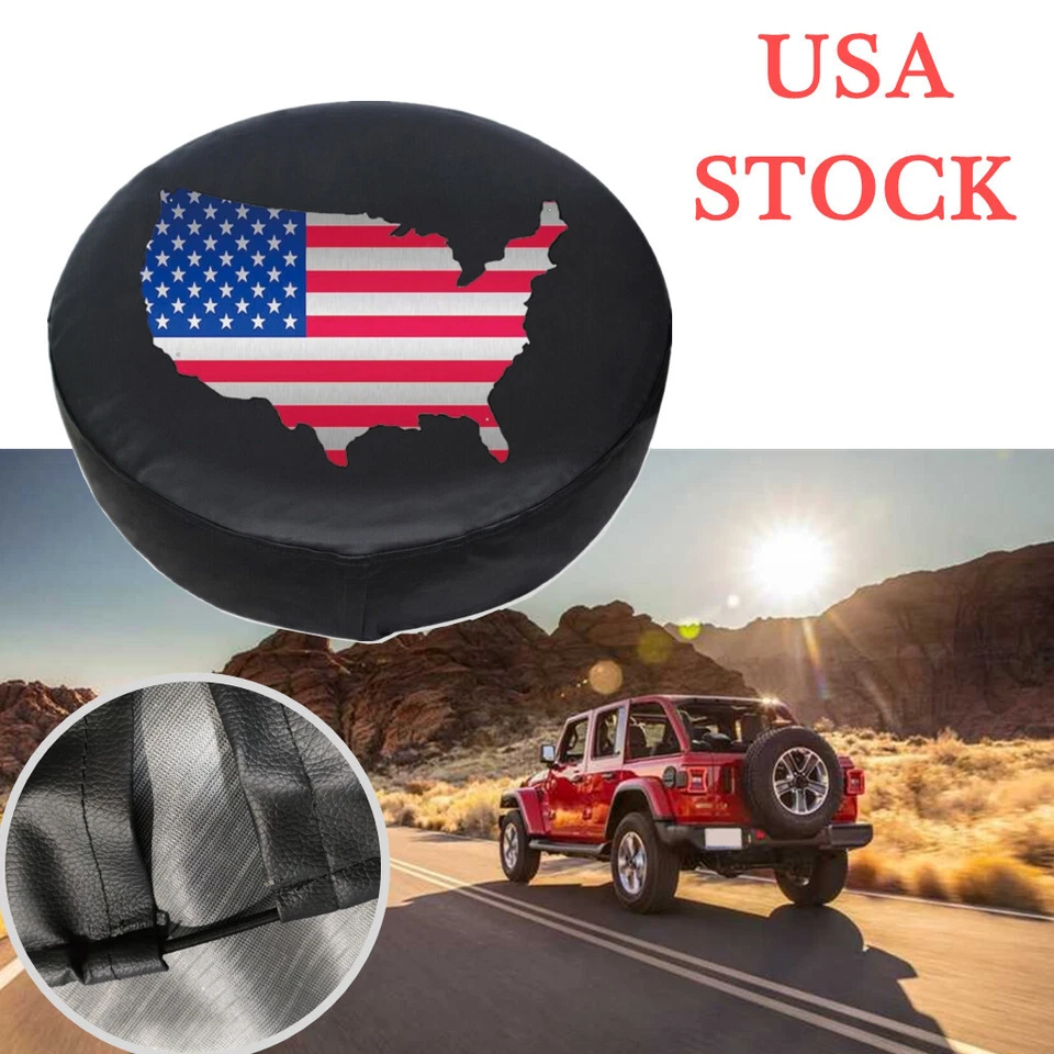 Cubierta de neumático de repuesto de 16", remolque de viaje Sun Rain Agsinsst para Jeep Liberty 2003-2007 Foto 1 de 4