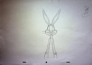 Wabbit: A Looney Tunes Production Hand Drawn 11x17 Art - Picture 1 of 2