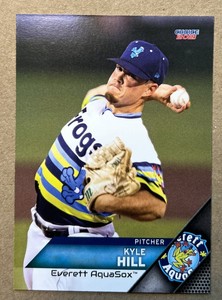 2021 Kyle Hill  Minor League Rookie Card Everett Aquasox RC Mariners  