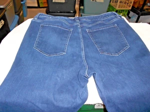 Jeans donna LANE BRYANT VITA MEDIA DRITTO ELASTICIZZATO blu denim TG 22 (40x31) - Foto 1 di 4