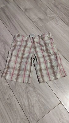 PANTALONES CORTOS ELÁSTICOS MULTICOLOR DESCOLORIDOS GLORIA TALLA 6X Foto 1 de 2