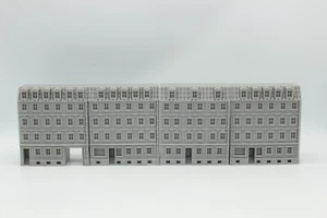 Edificios de apartamentos europeos impresos en 3D escala N 1/160 x 4 - Imagen 1 de 3