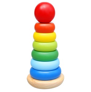 wooden stacker baby toy