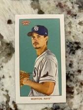 2020 TOPPS 206 SERIES 1 BASE CARD TAMPA BAY RAYS CHARLIE MORTON #2