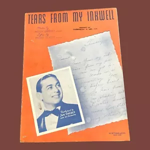 Spartiti Tears From My Inkwell 1943 Harry Warren Mort Dixon Jack Garber Banjo - Foto 1 di 5