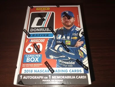 2018 Panini  Donruss Racing NASCAR Blaster Box 6 Packs per 1 Hit on Average - Image 1 of 4