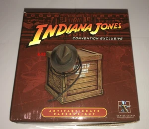 Indiana Jones SDCC Comic Con Gentle Giant Crate Paperweight 3000 Raiders version - Picture 1 of 12