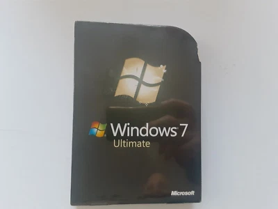 Microsoft Windows 7 Ultimate SKU-GLC-00181 Full Sealed Box 32 & 64-bit DVD - Image 1 of 4