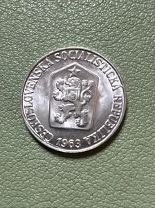 Czechoslovakia 1963 3 Halare Brilliant Uncirculated BU - Picture 1 of 4