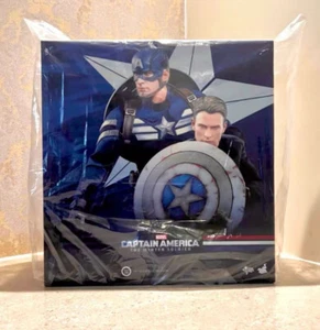 Nuevo Hot Toys MMS243 Capitán América 2 Soldado de Invierno Stealth y Steve Rogers - Imagen 1 de 2