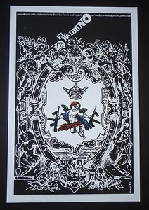 THE GODFATHER Cuban Silkscreen Serigraph Poster for Famed Brando Movie CUBA ART - Picture 1 of 4
