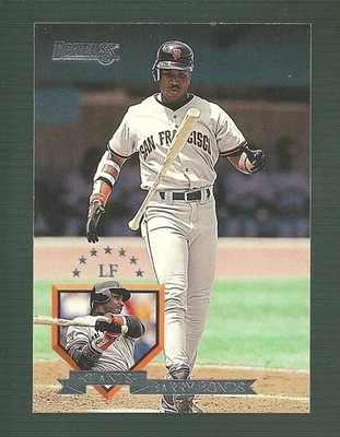 1995 Donruss - Barry Bonds #8 - Image 1 of 2