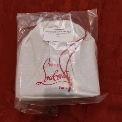 Christian Louboutin  Mini Cabata Leather Tote NEW AUTHENTIC  - Image 1 of 4