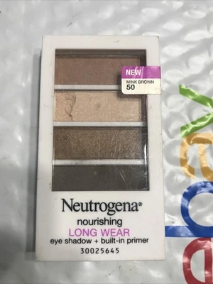 Sombra de ojos nutritiva de larga duración NEUTROGENA + imprimación 50 MARRÓN VISÓN sld NUEVA SIN CAJA DEFECTUOSA Foto 1 de 3