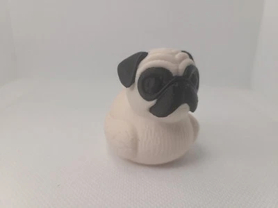 Pug Duck 3D Print Mini Size Dog Cute Caine Gift Pet Animal Puppy Cruise Duck - Image 1 of 4